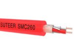 Transparent-red-Braided-shielding-bulk-Microphone-cable-SMC260